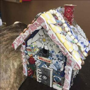 Jewelry bird house