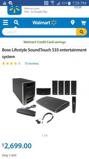 Bose Lifestyle SoundTouch 535 entertainm