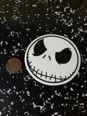 Jack skellington sticker