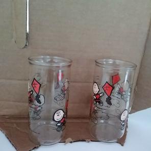 Charlie Brown vintage 16 onz glass (2)