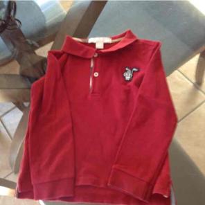 Burberry kids shirt