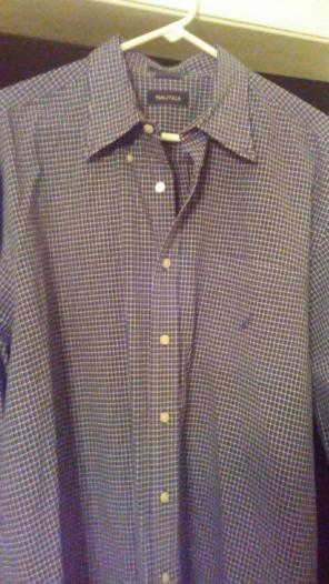 Nautica XL casual dress shirt