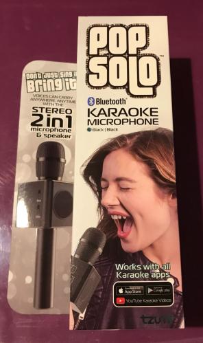 Pop Solo Black Karaoke
