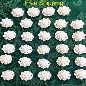 White Flower Acrylic Connector Bundle 29