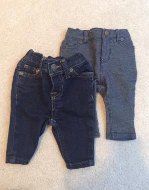 Baby Girl Jeans 0-3 Months