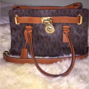Michael Kors MK Monogram Hamilton Tote