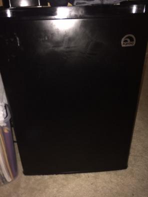 Small Black Refrigerator