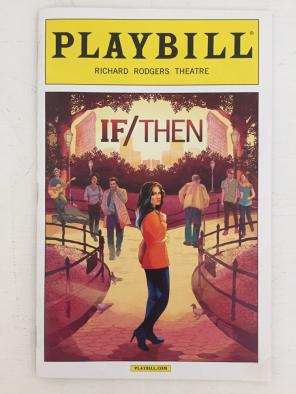 If/Then playbill- Idina Menzel