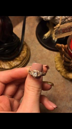 Beautiful Rose Gold Ring