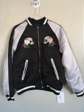Urban Outfitters Skulls Biker Jacket
