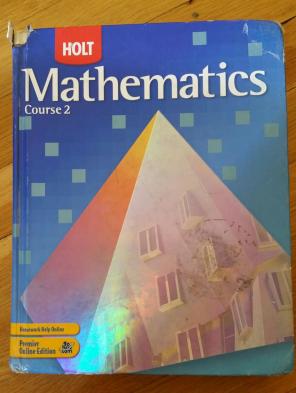 HOLT MATHEMATICS Course 2