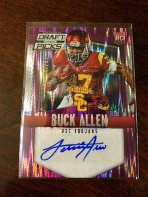 Buck Allen rookie autograph/99