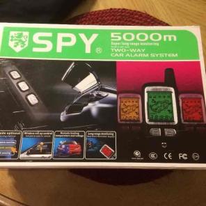 SPY CAR ALARM NEVER USE