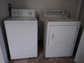Washer and dryer