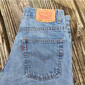 Vintage Levi jean shorts