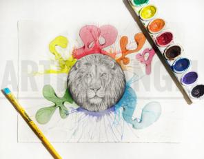 The Gentle King by Rangel Costes