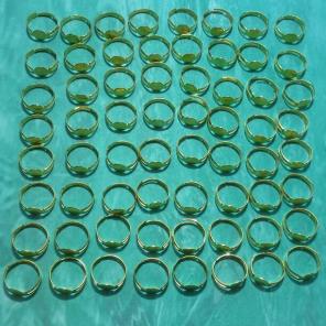 Gold Tone Ring Base Blank Destash Lot