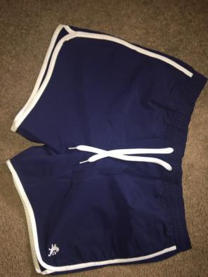 Navy Blue Express Swim Trunks