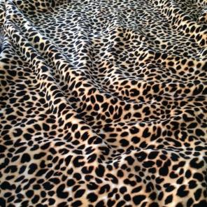 VS Pink Leopard Sherpa