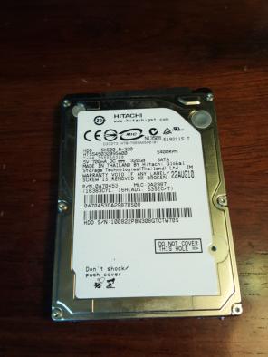 Hitachi SATA 320gb Hard Drive