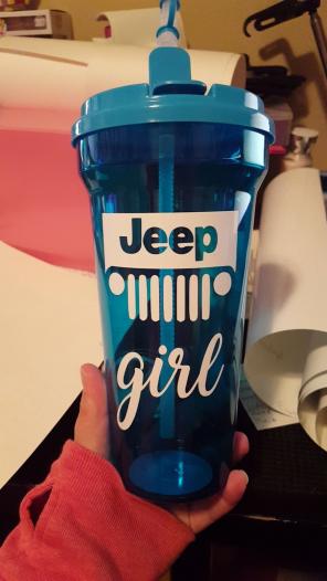 Jeep girl cup