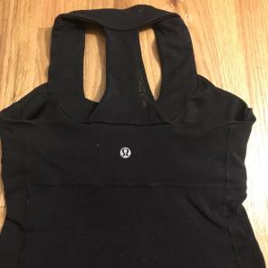 Black Lululemon Tank Top