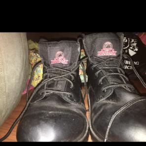 Men's Work Boots. Slip And Oil Resis