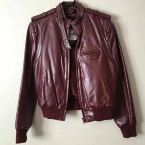 VTG Genuine Leather Motorcycle Jacket
