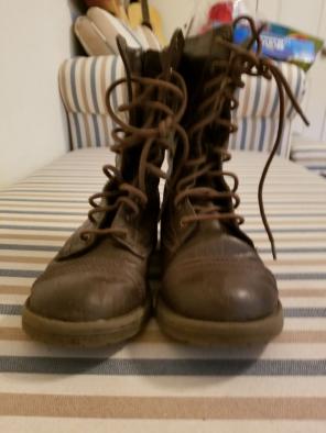 Girl combat boots