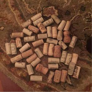 Lot of 46 wine corks