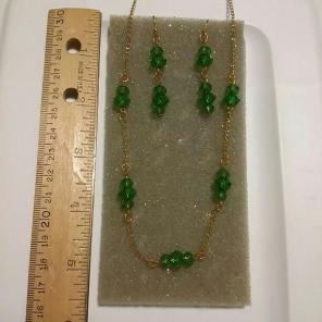 Green jewelry