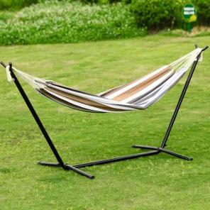 2 Person Hammock With Weatherproof Stand