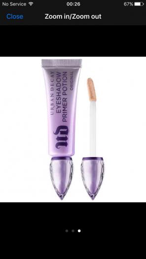 Urban Decay Eyeshadow Primer Potion