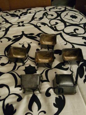 Vintage Silver Plated Salt Bowls