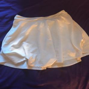 White Skater Skirt