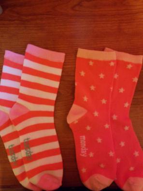 Day of the week socks