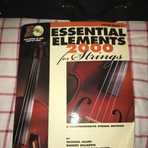 ESSENTIAL ELEMENTS VIOLIN/STRINGS BOOKCD