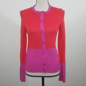Pink Orange Ann Taylor Loft Medium Top