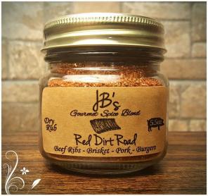 JB's Red Dirt Road Dry Rub 5.5oz net wt.