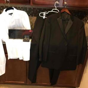 Ike Behar evening tuxedo men's 44R