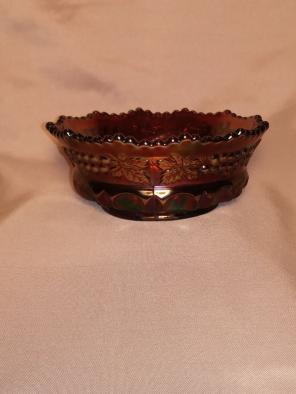 Northwood Grapes And Cable Bowl #2