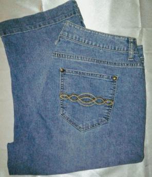 Kim Rogers Denim Capri Pants