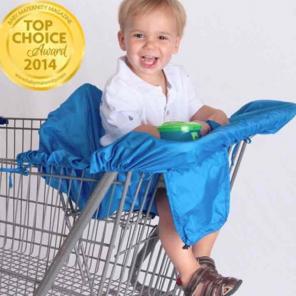 Blue Baby/Toddler Portable Cart Cover