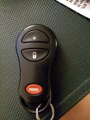 Chrysler key fob 2001-2005 PT cruiser