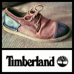 TIMBERLAND Rugged Canvas Captoe Oxfords