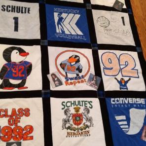 Graduation quilt