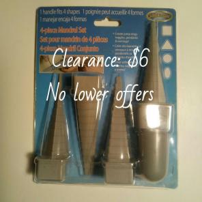 NWOT 4 pc Jewelry Mandrel