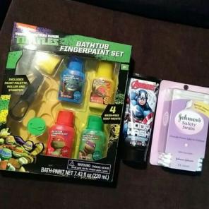 Ninja Turtle Bath Ear Swabs Body Wash