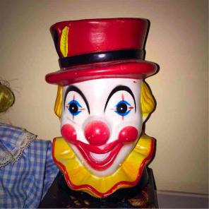 Antique Hard Plastic Clown
