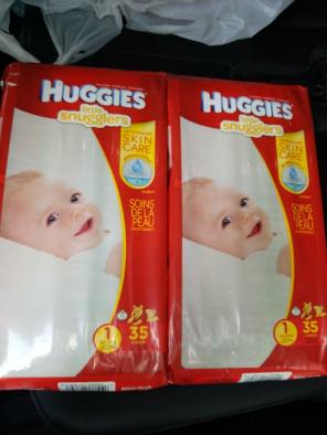 Huggies little snugglers